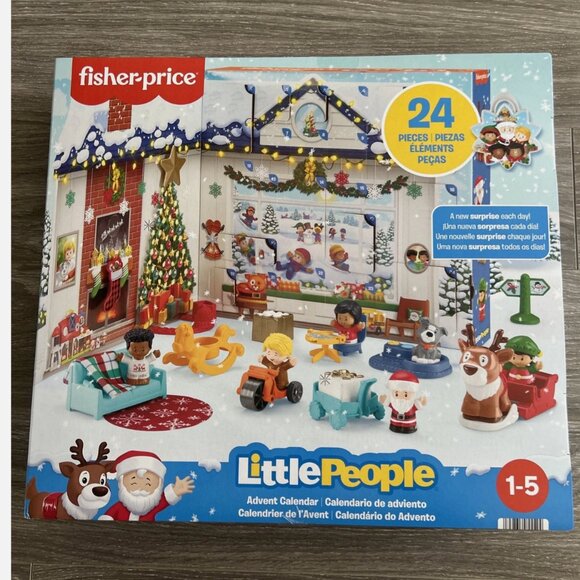Fisher Price Little People Advent Calendar Limited Edition New In Box , 2022 - Picture 1 of 5
